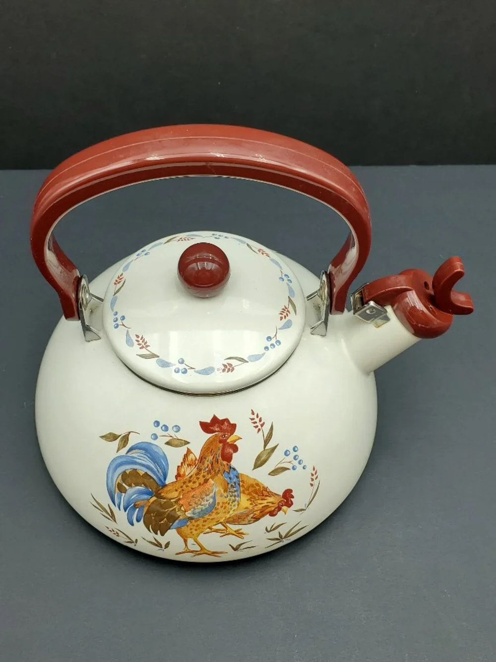 Corelle Country Morning Rooster Teapot Corning Rooster 2 Quart Tea Kettle